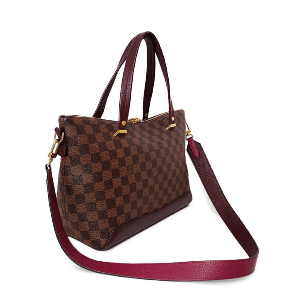 Louis Vuitton Damier Ebene Bag Hyde Park Brown